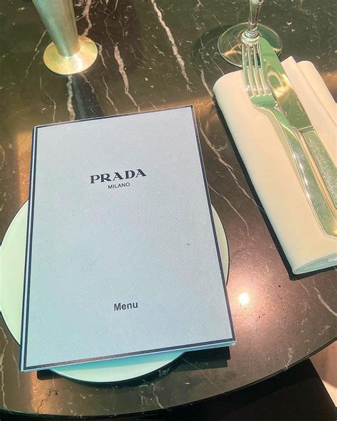 prada cafe zdjęcia|Prada cafe menu.